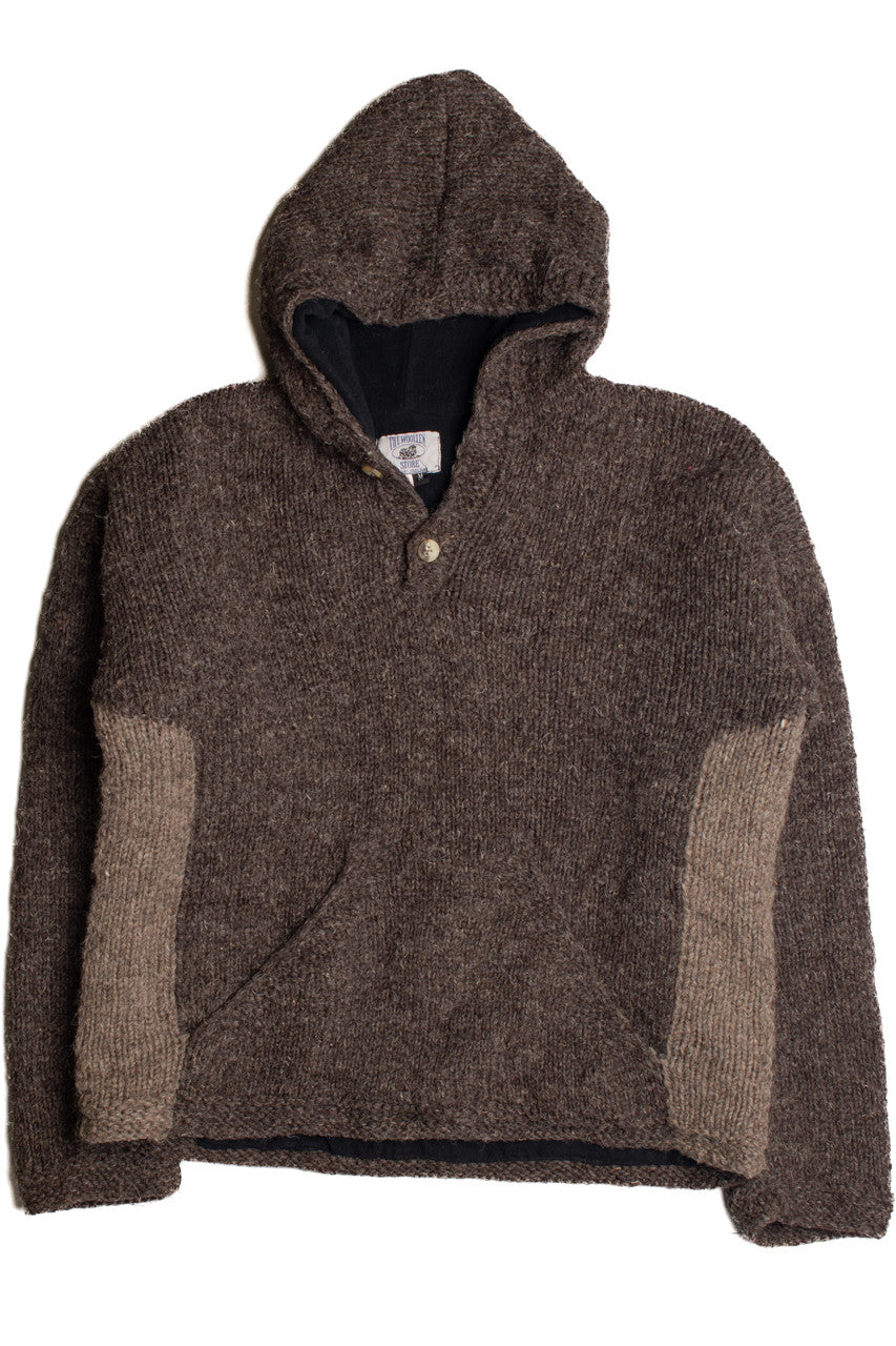 The Woollen Store Fisherman Sweater Hoodie 1116