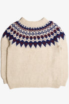 Red White and Blue Fisherman Sweater 1121