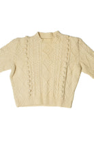 Vintage Mock Neck Fisherman Sweater 