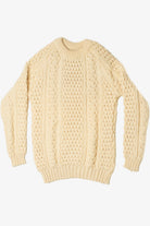 Vintage Ivory Fisherman Sweater 1138