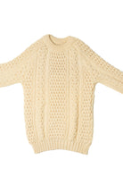 Vintage Ivory Fisherman Sweater 1138