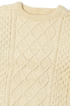 Vintage Ivory Fisherman Sweater 1143