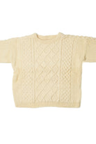 Vintage Ivory Fisherman Sweater 1143