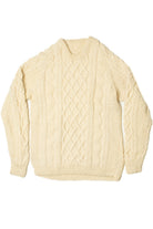 Vintage Ivory Fisherman Sweater 1150