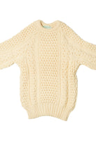 Vintage Hand Knit Irish Fisherman Sweater 1152