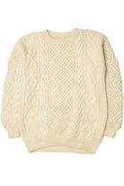 Vintage Hand Knit Fisherman Sweater 1155