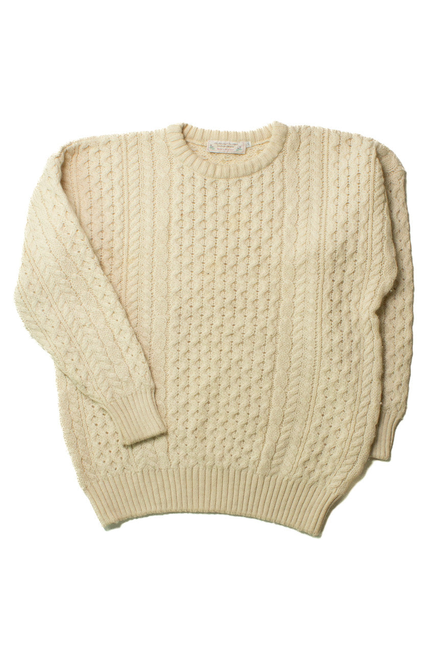 Vintage Highland Home Scottish Fisherman Sweater (1990s)
