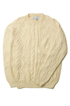 Vintage Snowflakes Fisherman Sweater 1165