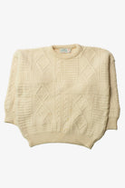 Vintage Quill's Woolen Market Fisherman Sweater 1169