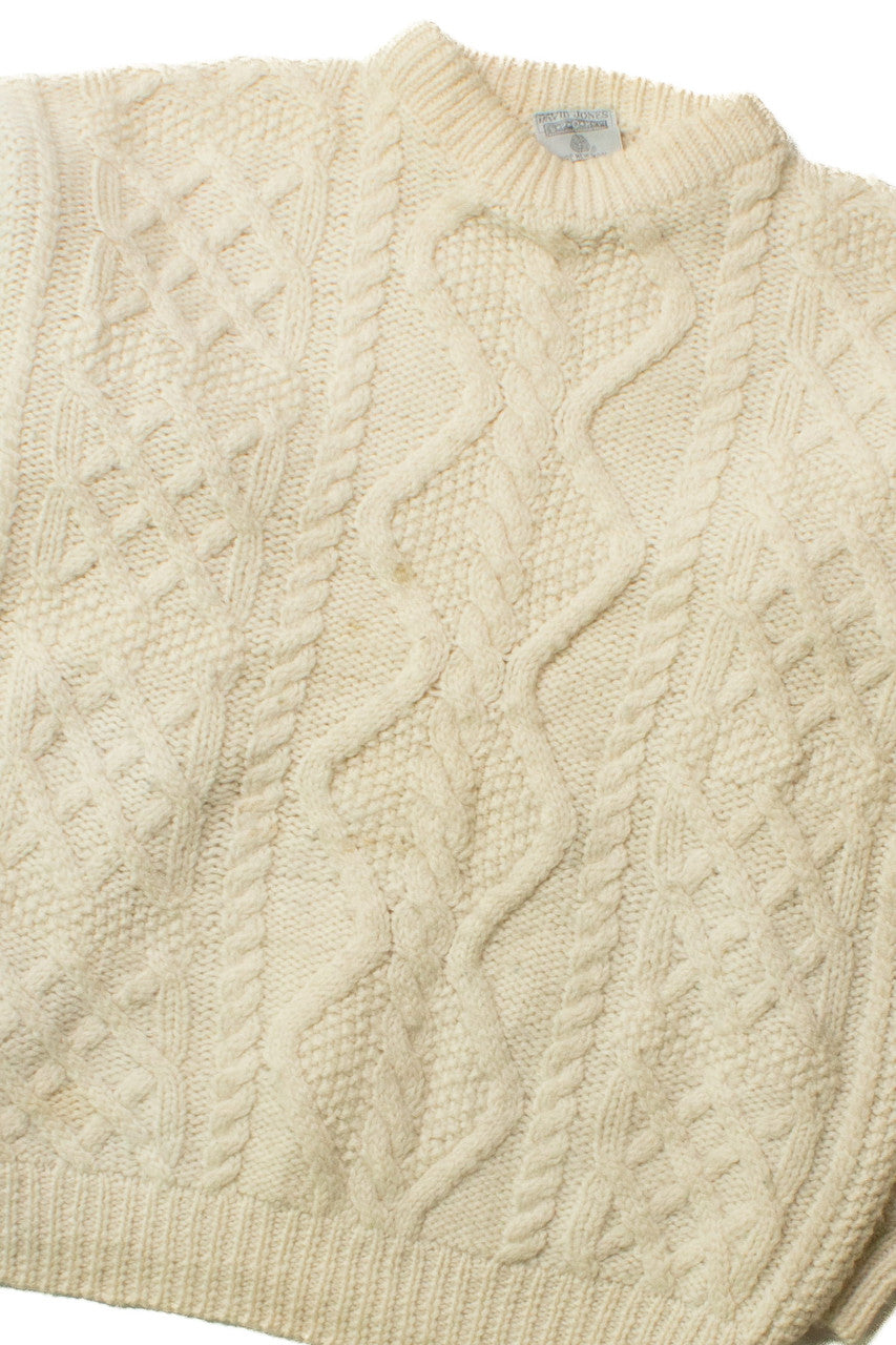 Vintage David Jones Sport Fisherman Sweater 1179