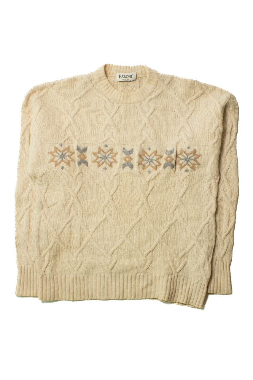 Vintage Baroni Italian Fisherman Sweater 1180
