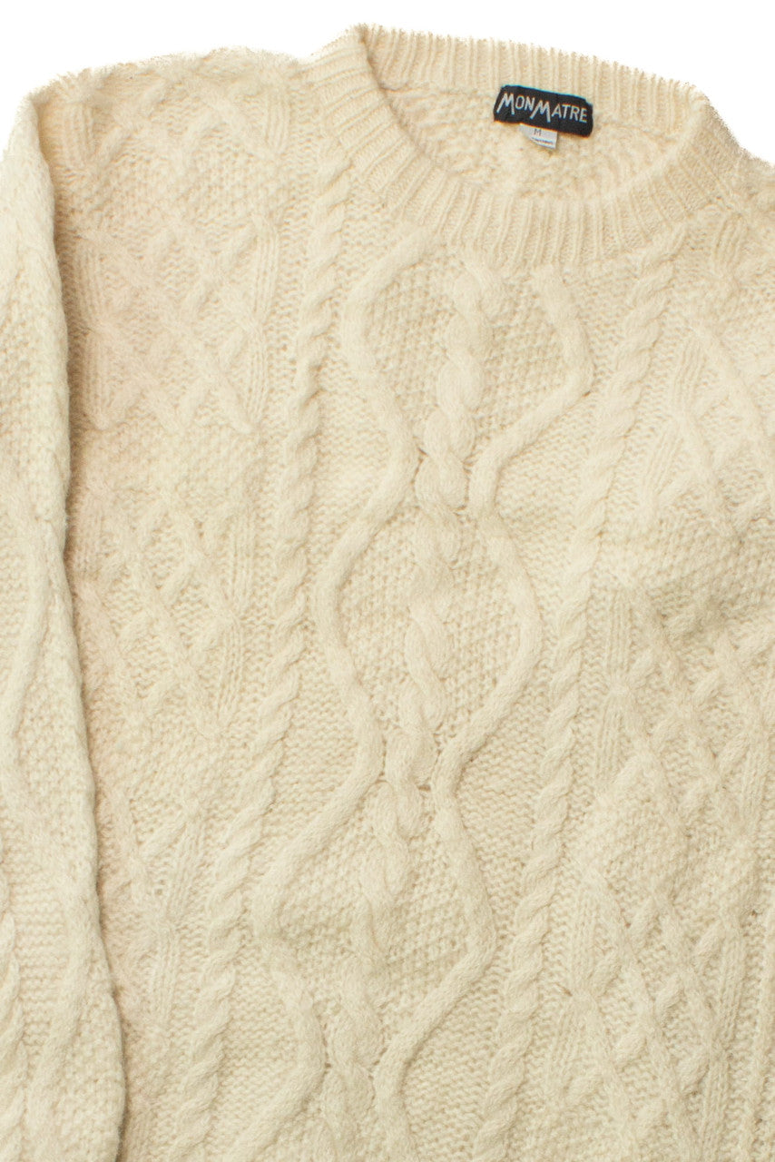 Vintage Mon Matre Fisherman Sweater 1186