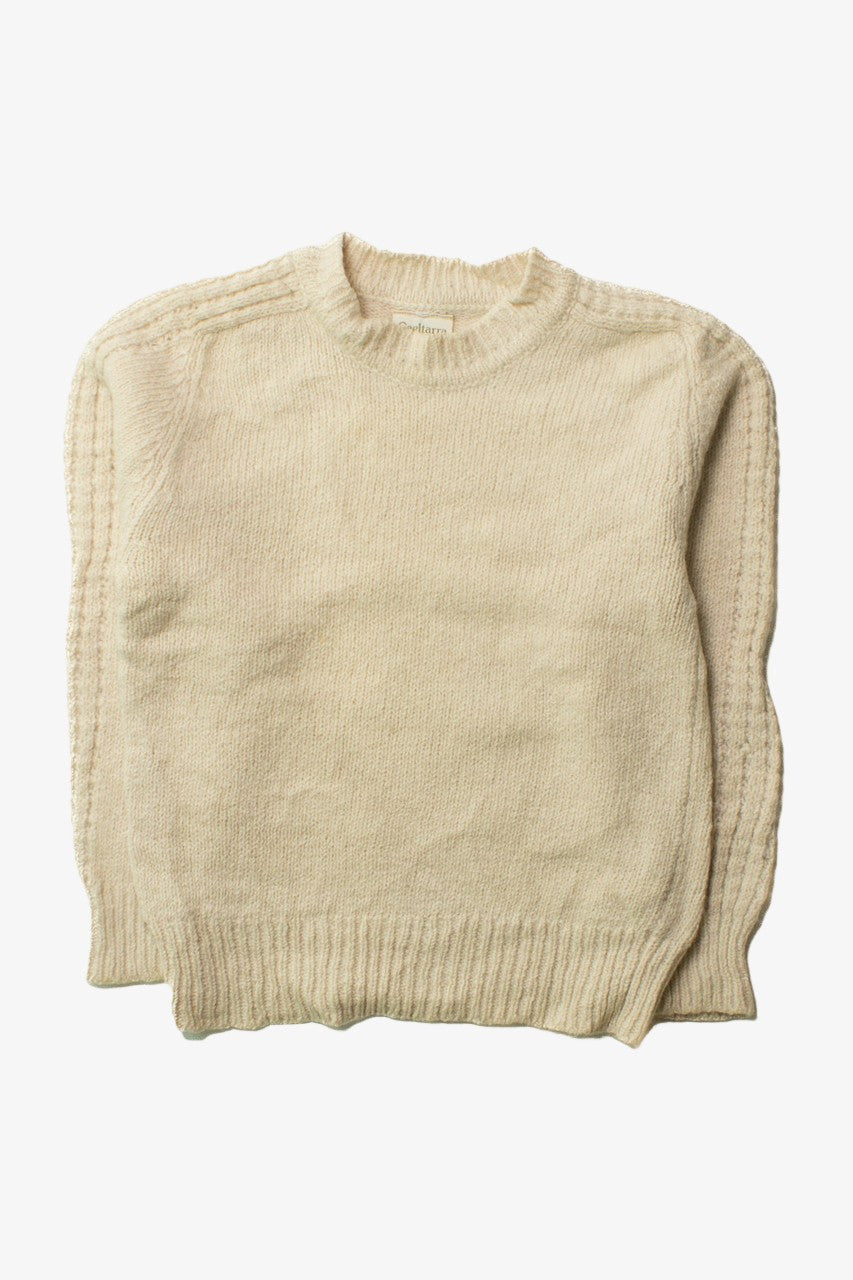 Vintage Gaeltarra Handloomed Aran Fisherman Sweater 1187