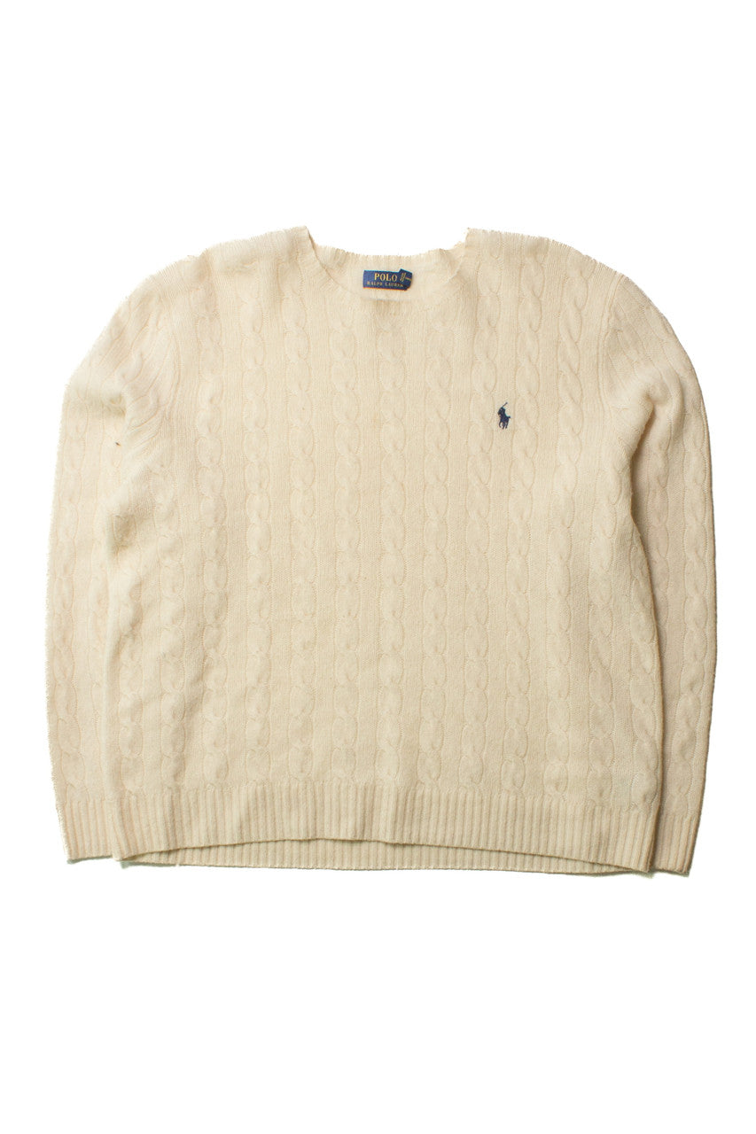 Vintage Ralph Lauren Aran Style Sweater (2000s)