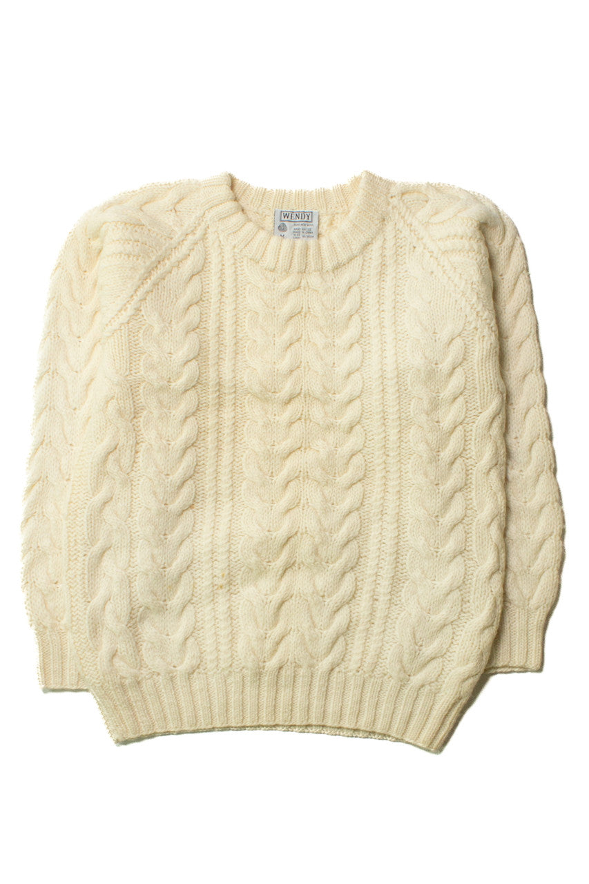Vintage Wendy Fisherman Sweater 1196