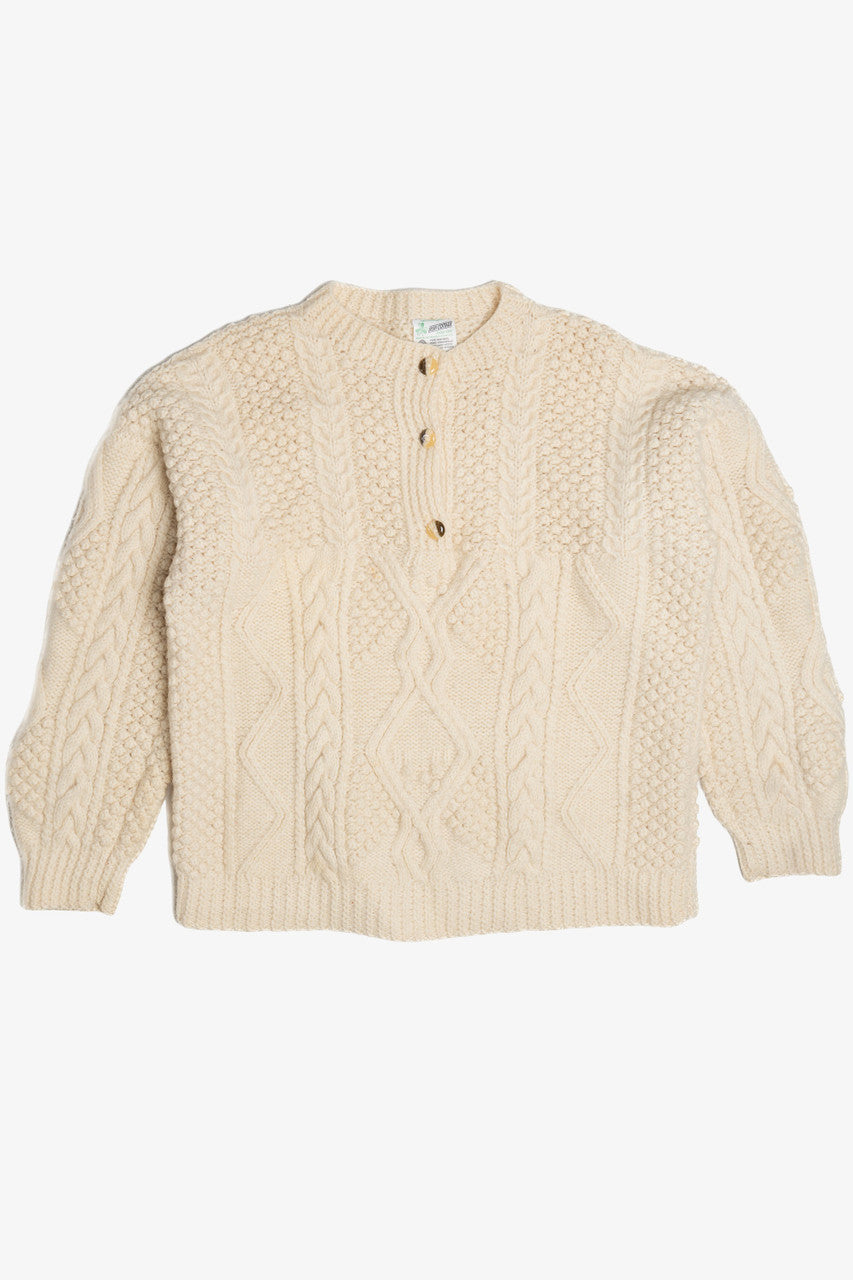 Vintage Irish Cottage Fisherman Sweater (1990s)