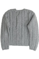 Vintage J. Crew Cable Knit Cardigan Fisherman Sweater (2000s)
