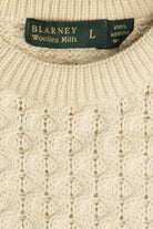 Vintage Blarney Woolen Mills Fisherman Sweater (1990s)