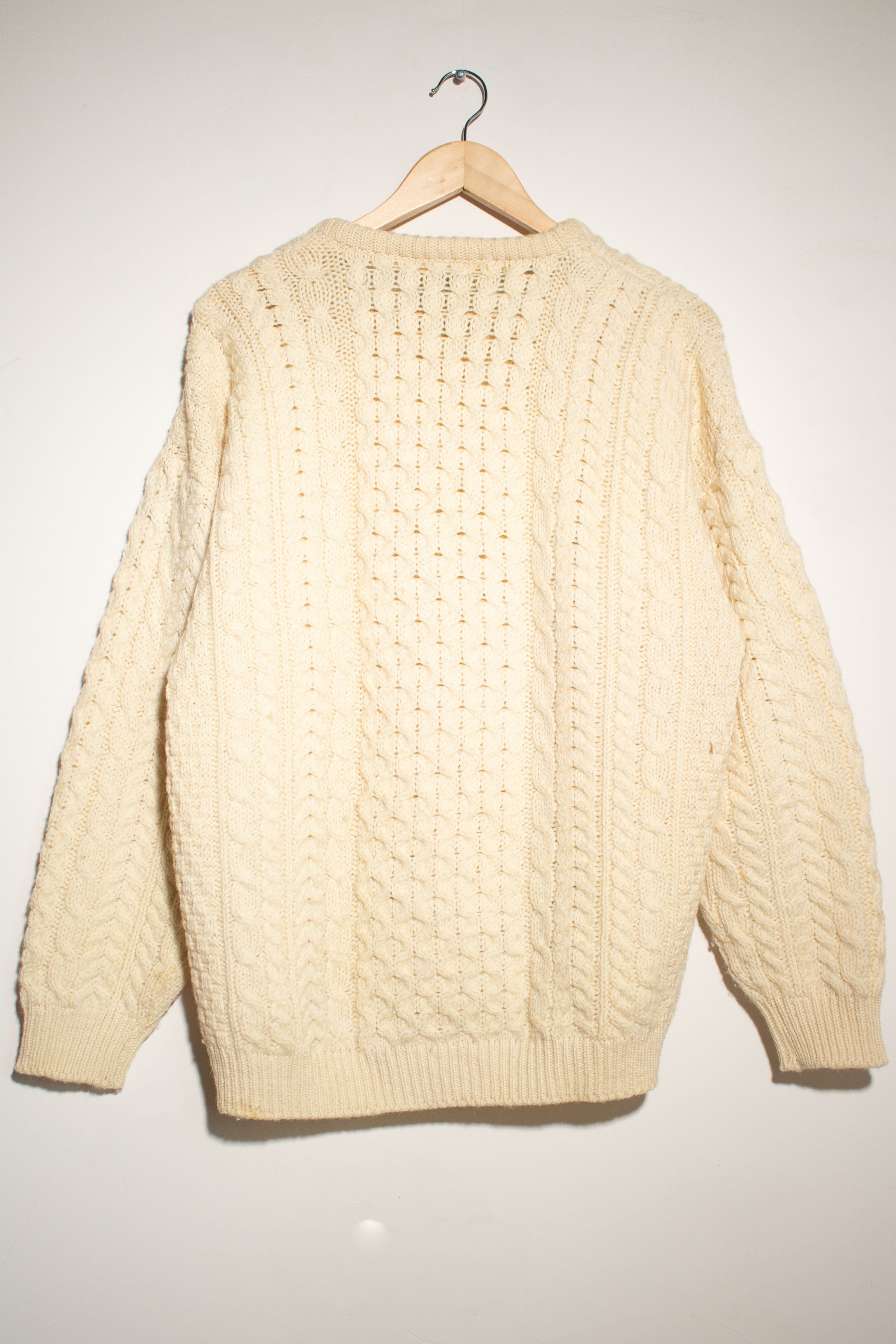 Vintage Carraig Donn Irish Fisherman Sweater (1980s)