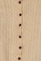 Vintage Highland Homes Industries Fisherman Cardigan Sweater (1990s)