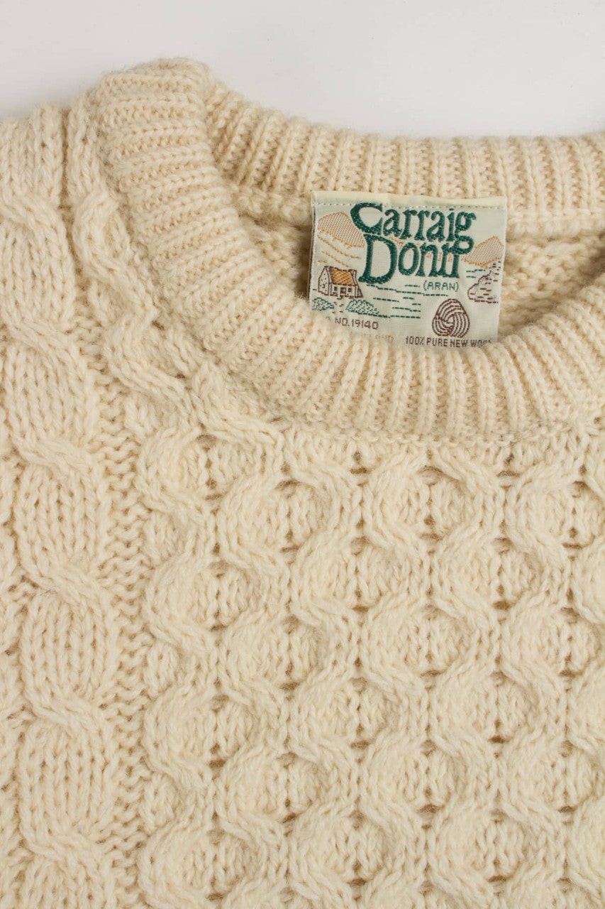 Carraig Donn Irish Fisherman Sweater 679