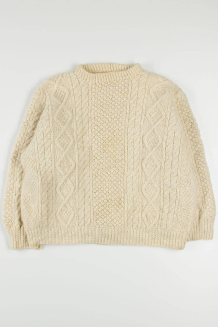Vintage Hudson's Bay Company Irish Fisherman Sweater 698