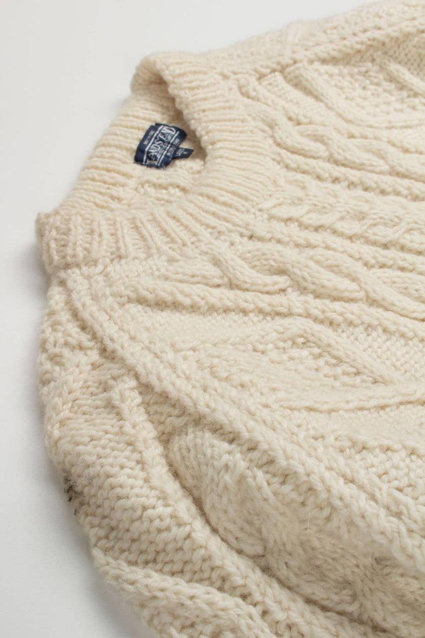 Lands' End Irish Fisherman Sweater 779