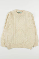 Vintage Aran Crafts Fisherman Sweater 784