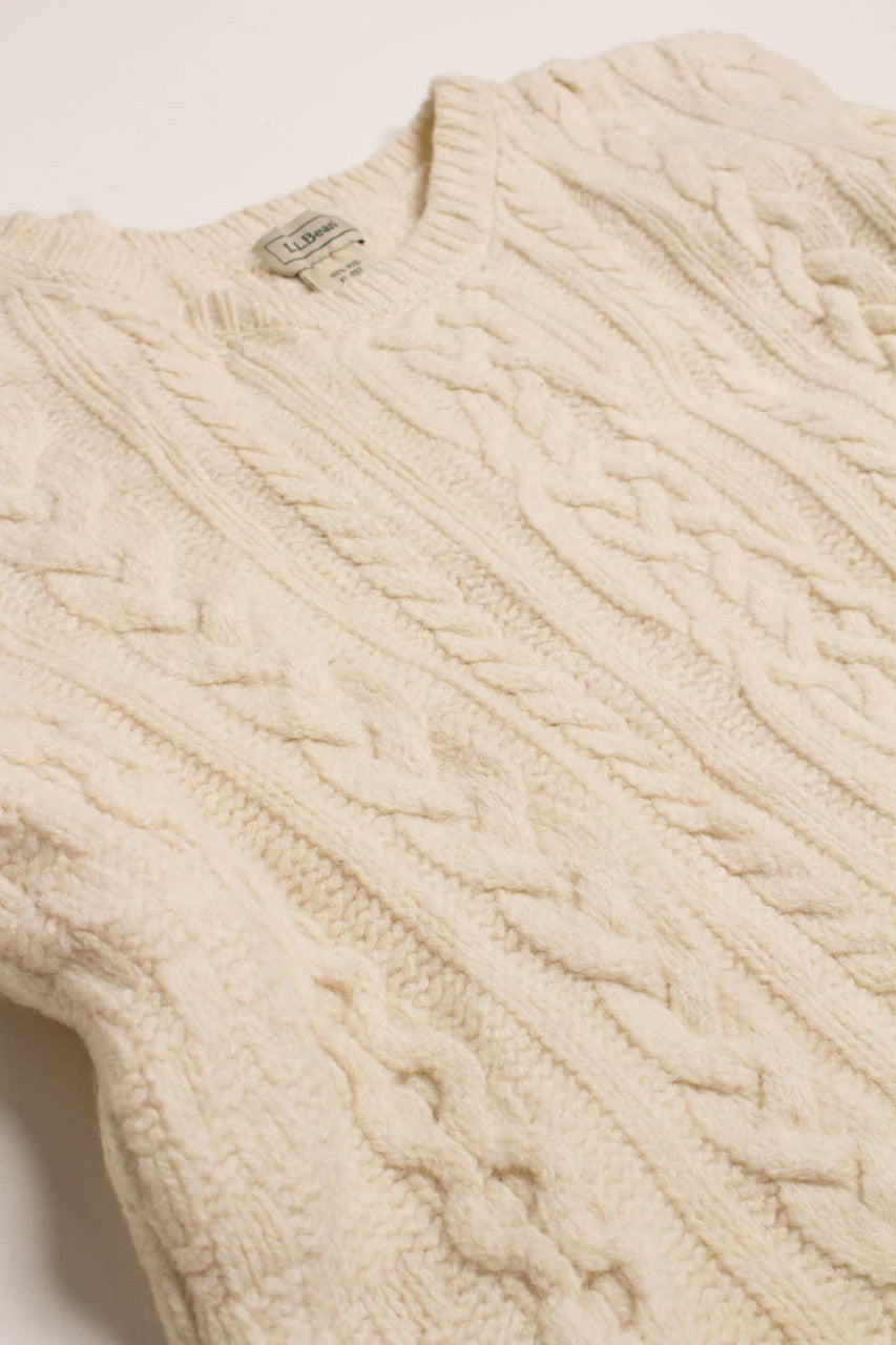 L.L. Bean Irish Fisherman Sweater 800