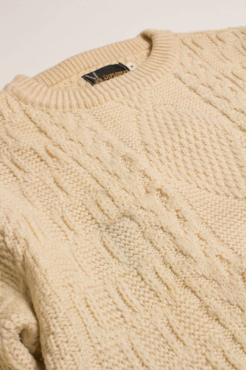 Vintage Diplomat Fisherman Sweater 801