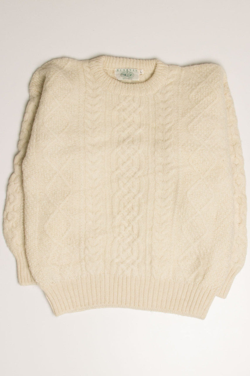 Blarney Woolen Mills Irish Fisherman Sweater 828