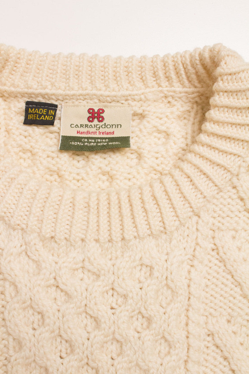 Carraigdonn Irish Fisherman Sweater 830