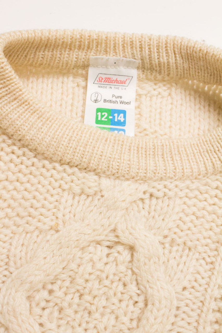 St Michael Fisherman Sweater 831