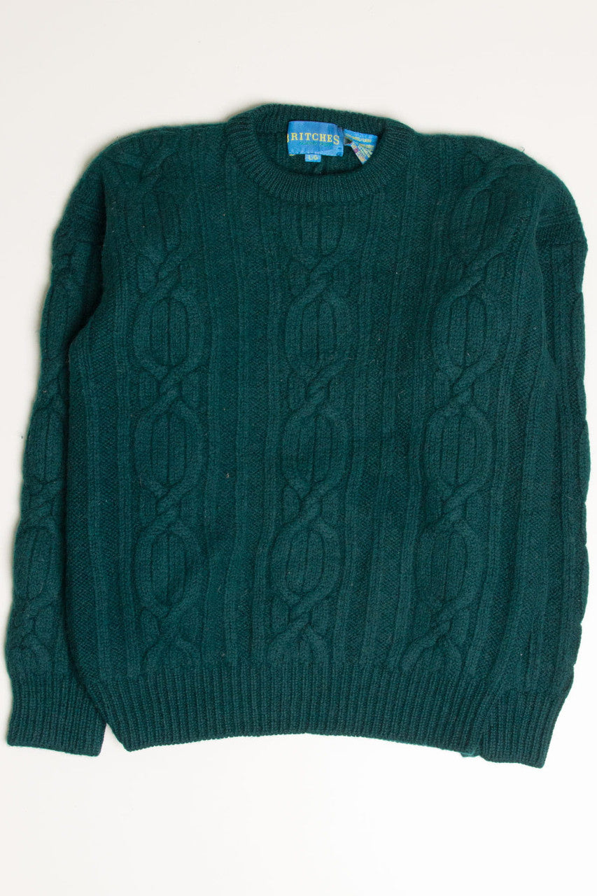 Emerald Britches Fisherman Sweater 835