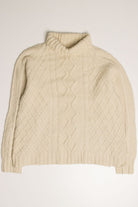 Vintage Turtleneck Fisherman Sweater 849