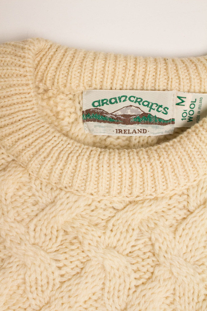 Aran Crafts Claddagh Fisherman Sweater 860