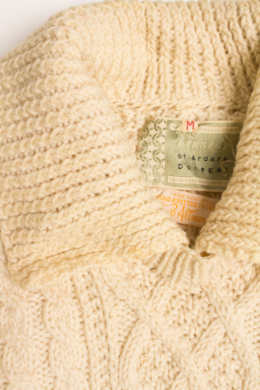 Vintage Kennedy Irish Fisherman Sweater 862