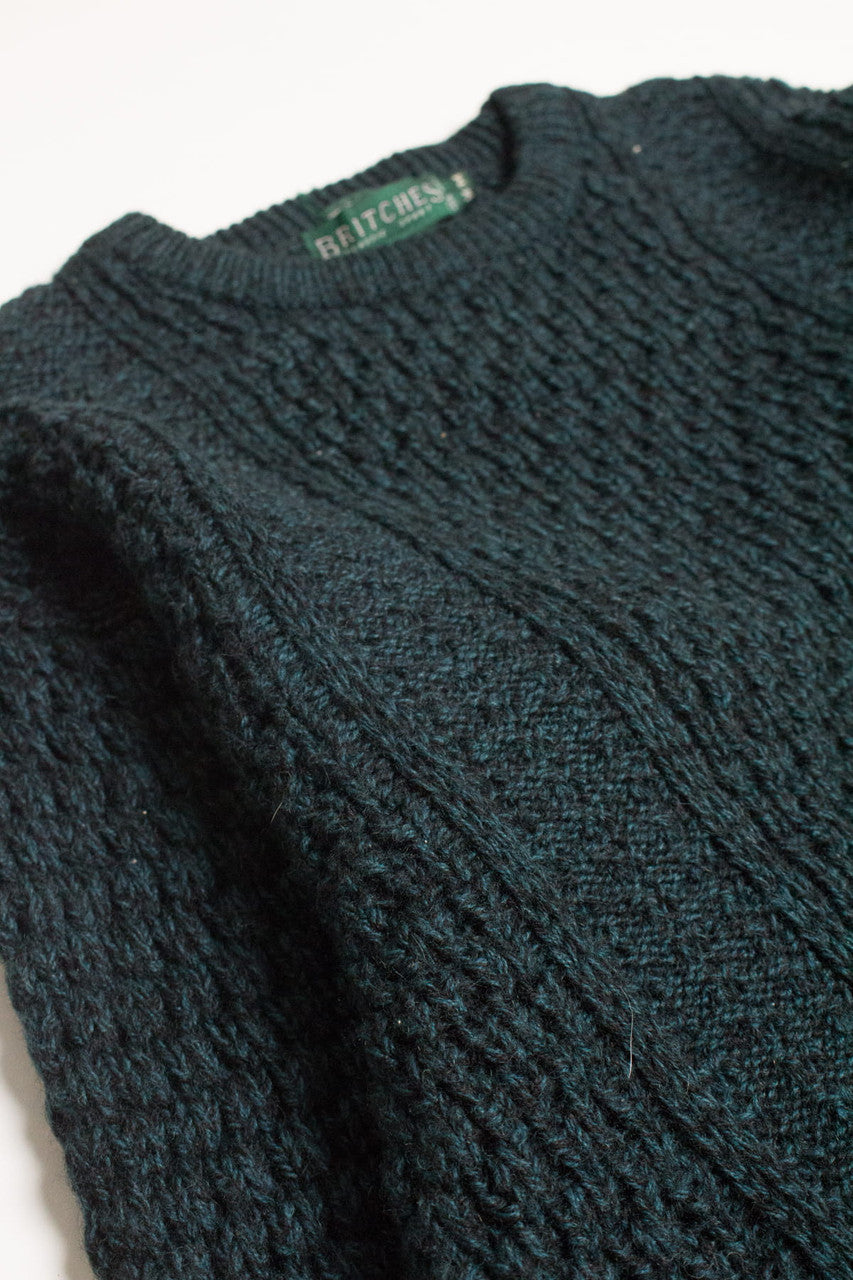 Emerald Britches Fisherman Sweater 866