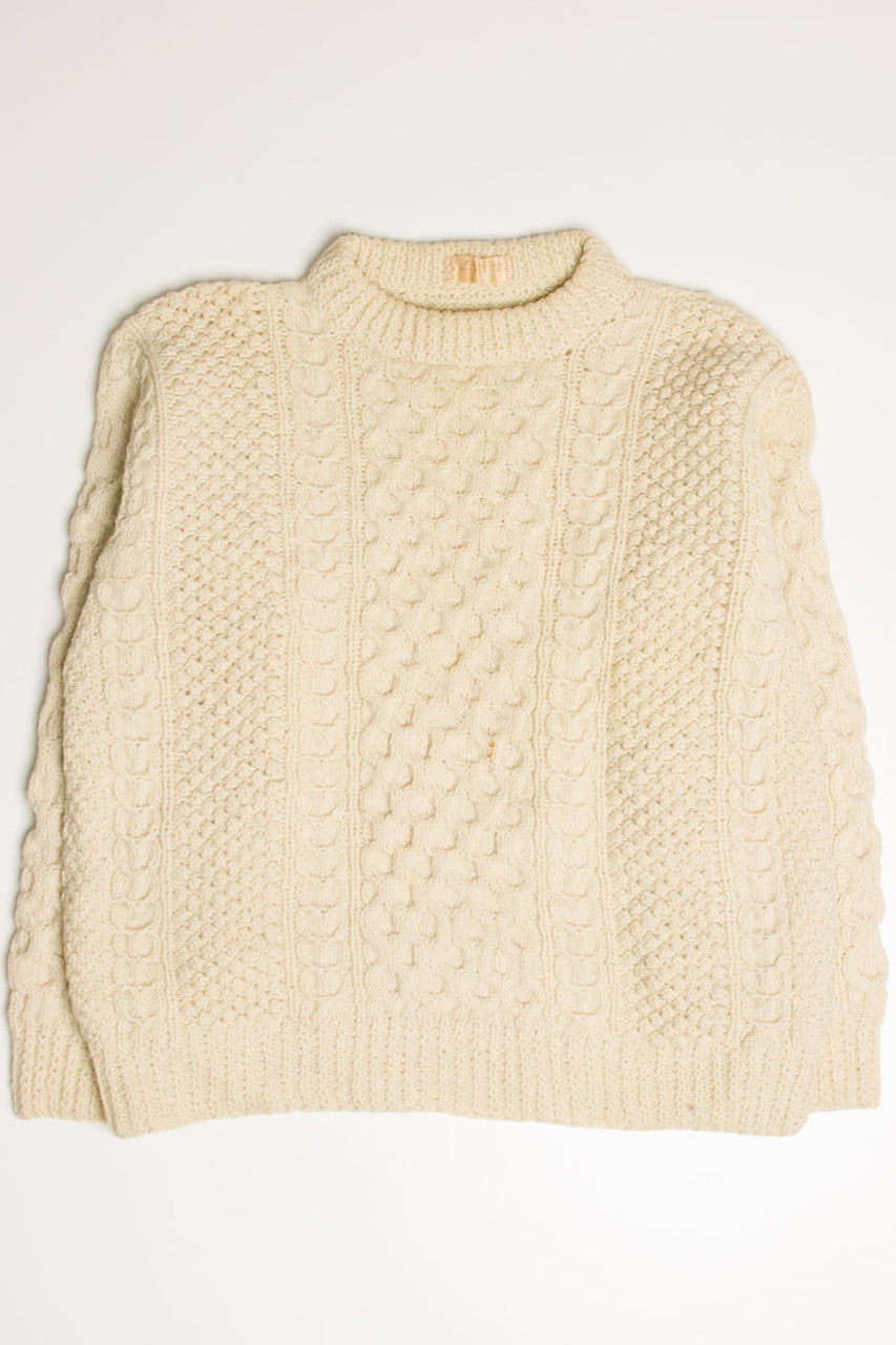 Vintage  B.C. Musselman Irish Fisherman Sweater 867