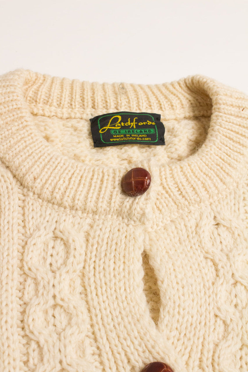 Vintage Latchfords Irish Fisherman Sweater 869