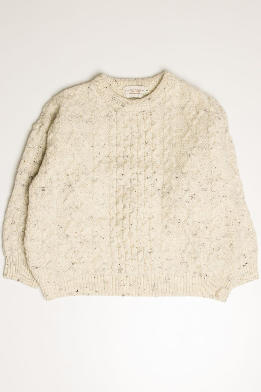 Aran Islands Irish Fisherman Sweater 870
