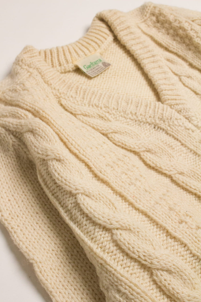 Vintage Gaeltarra Irish Fisherman Sweater 874