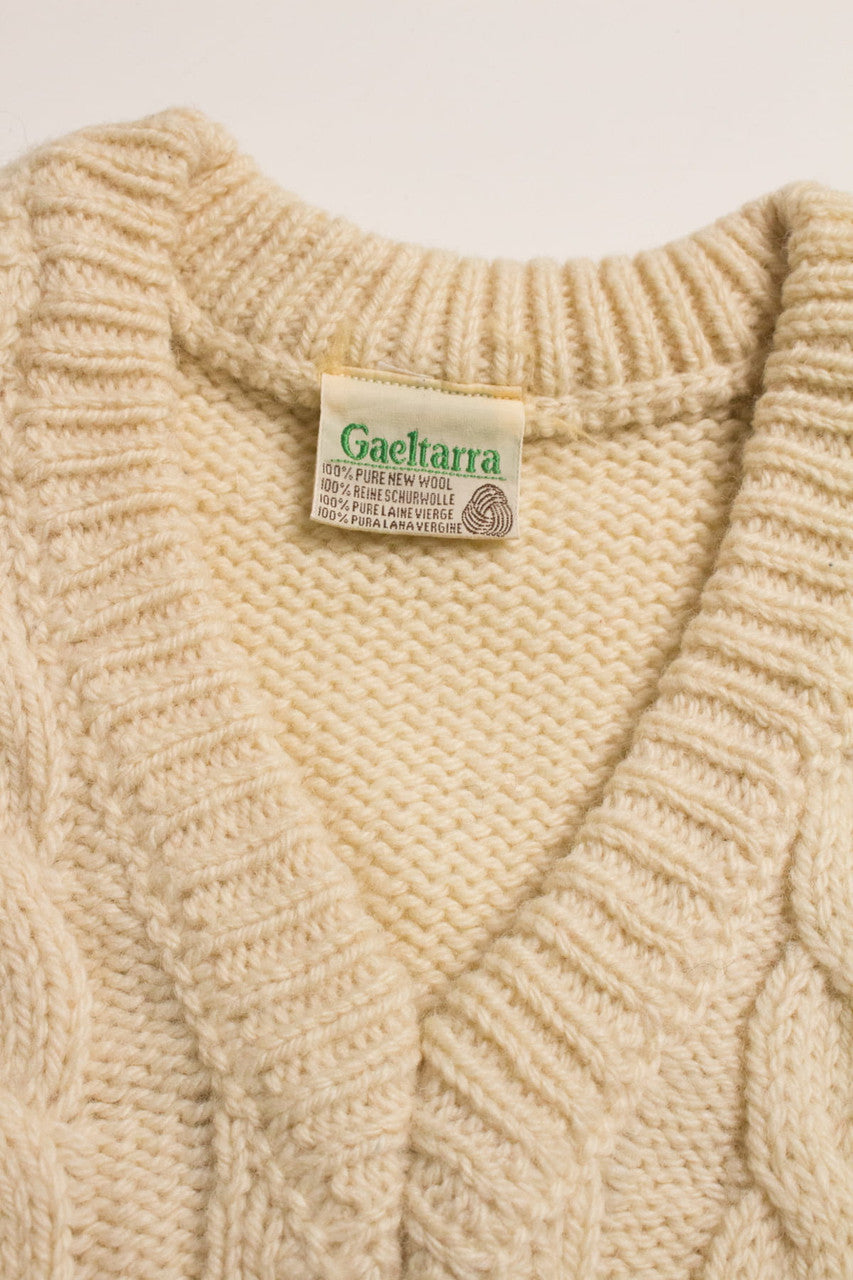 Vintage Gaeltarra Irish Fisherman Sweater 874