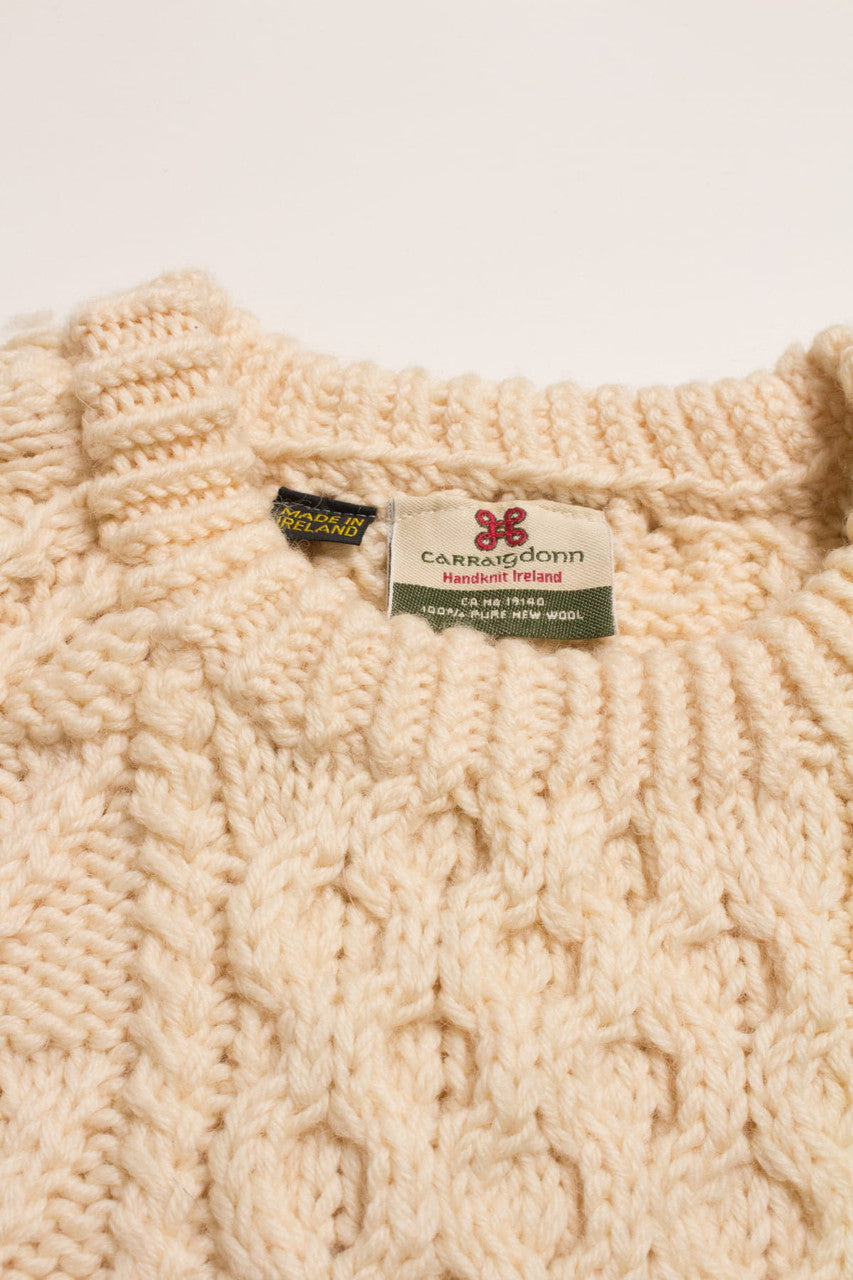 Carraig Donn Irish Fisherman Sweater 877