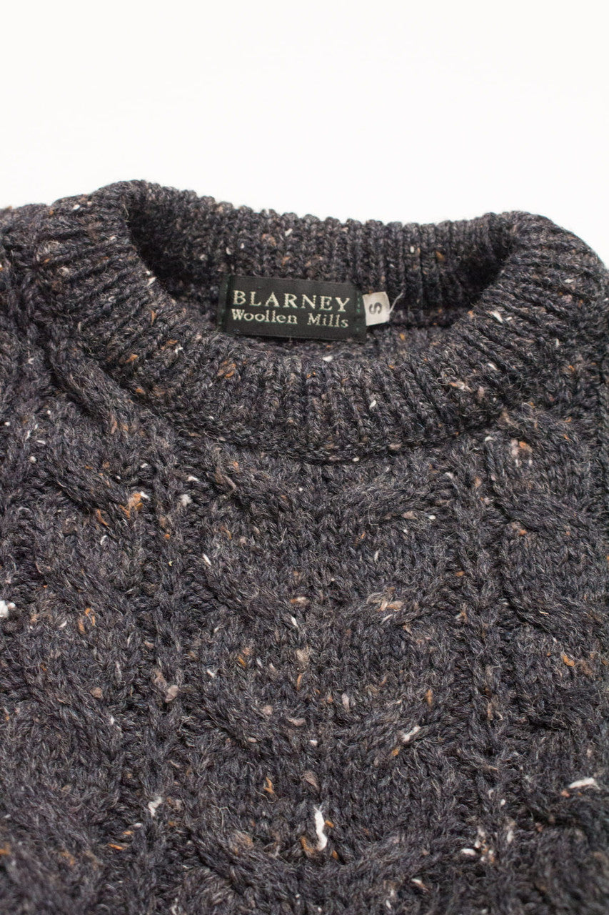 Vintage Blarney Woollen Mills Irish Fisherman Sweater 881