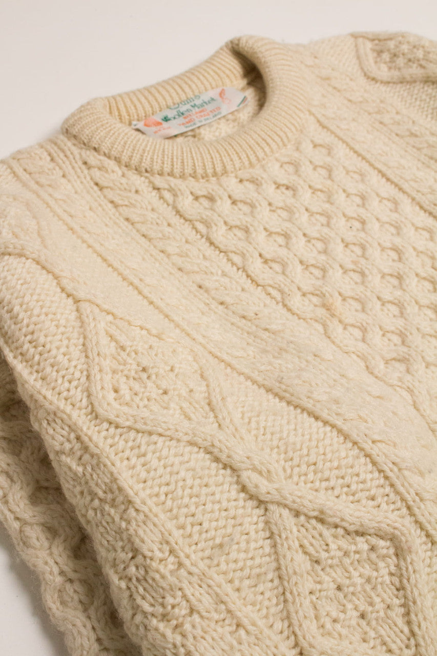 Quill's Woollen Market Irish Fisherman Sweater 883