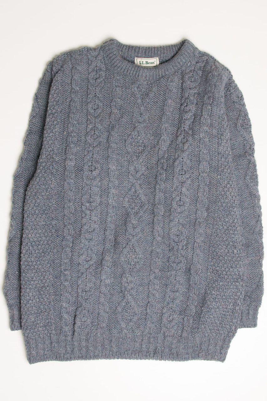 L.L. Bean Irish Fisherman Sweater 885