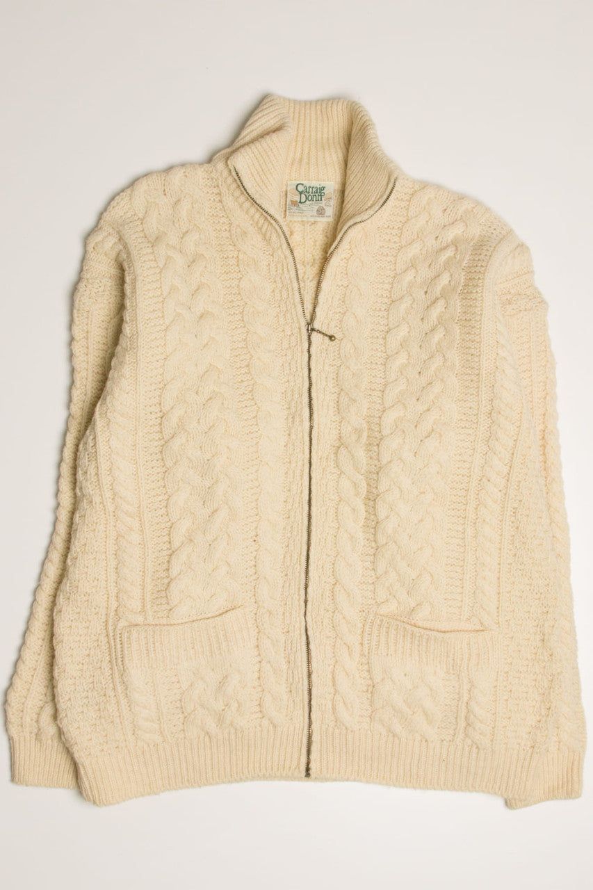 Carraig Donn Irish Fisherman Cardigan 892