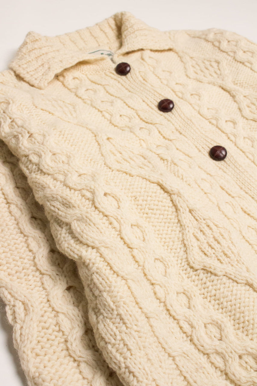 L.L. Bean Irish Fisherman Cardigan 902