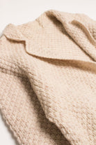 Vintage Beige Fisherman Cardigan
